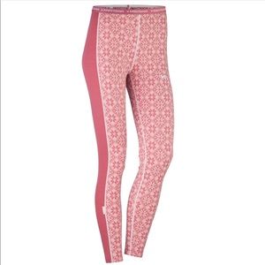 Kari Traa Merino Wool Baselayer Pant Rose